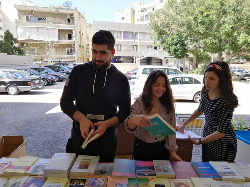 مكتبة لكل طالب في الجامعة اللبنانية-جديدة